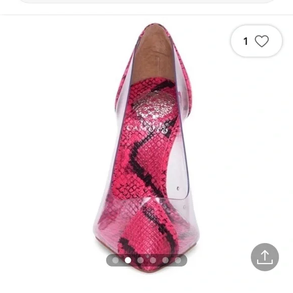 Neon Vince Camuto Pink Pump